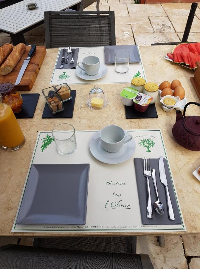 Sous L'Olivier Bed and Breakfast Mentone Esterno foto